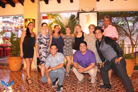 Guests after the tango class.