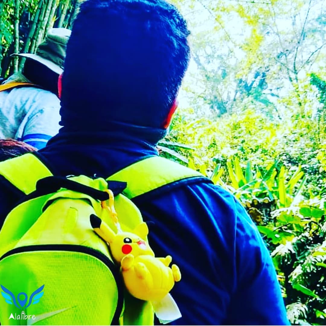 Backpacking at San Luis Potosi.