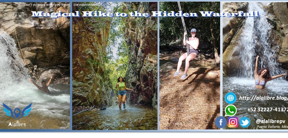 Banner Magical Hike to the Hidden Waterfall of El Nogalito by Alalibre.