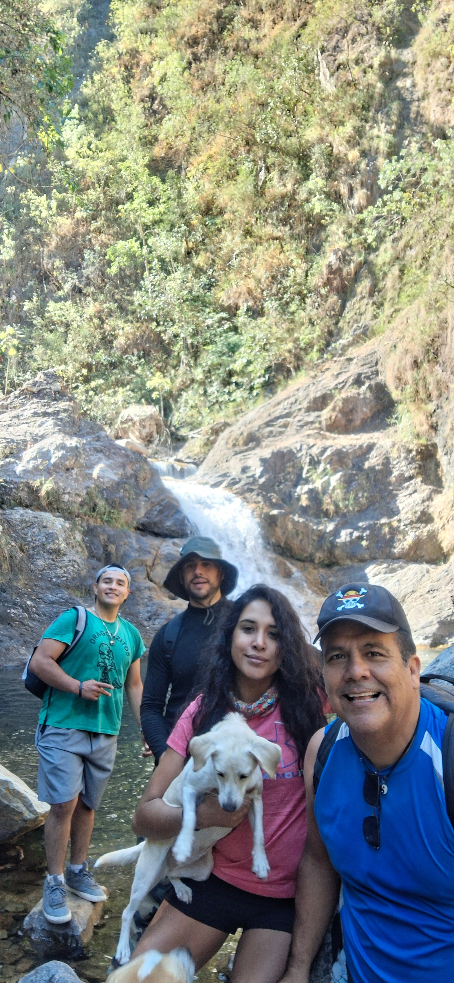 Alalibre en la 1er cascada de Mismaloya